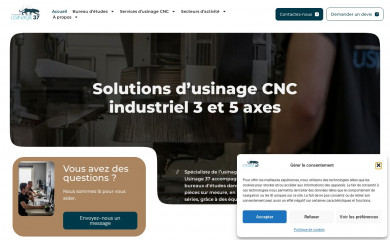 usinage37.fr screenshot