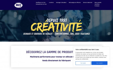 usinagemcj.com screenshot