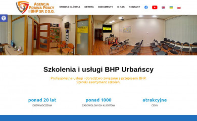 uslugi-bhp.pl screenshot