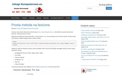 uslugi-komputerowe.eu screenshot