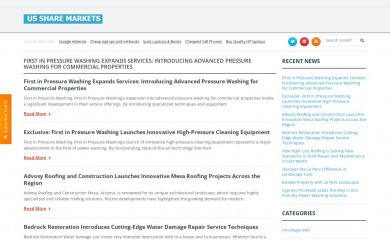 ussharemarkets.com screenshot