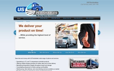 usperishables.com screenshot