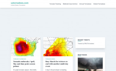 ustornadoes.com screenshot