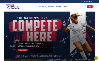 usyouthsoccer.org screenshot