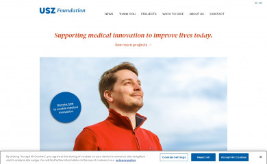 usz-foundation.com screenshot
