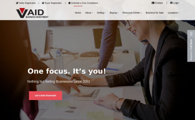 v-aidgroup.com screenshot