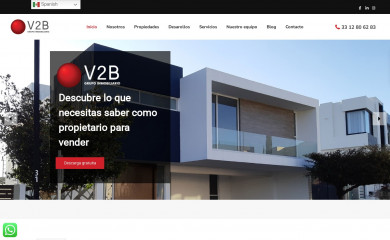 v2b.com.mx screenshot