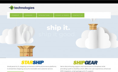 vtechnologies.com screenshot