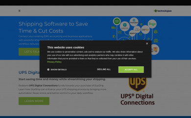 vtechnologies.com screenshot