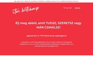 vtmbootcamp.hu screenshot