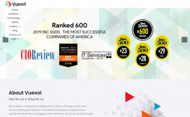 vuesol.com screenshot
