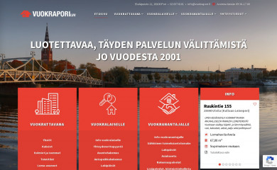 vuokrapori.fi screenshot