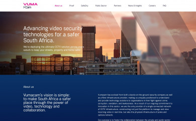 vumacam.co.za screenshot