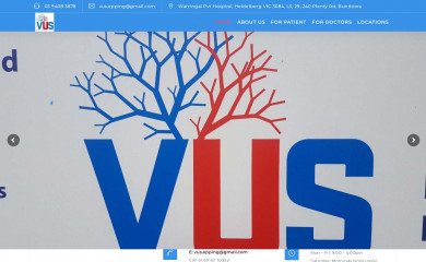 vus.com.au screenshot