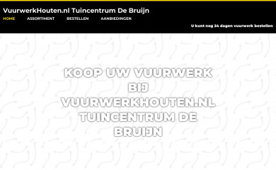 vuurwerkhouten.nl screenshot