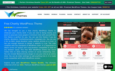 VW Charity NGO screenshot