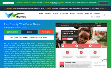 VW Charity NGO screenshot
