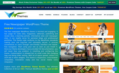 VW Newspaper screenshot