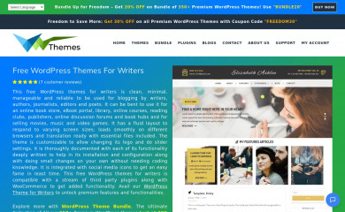 VW Writer Blog screenshot