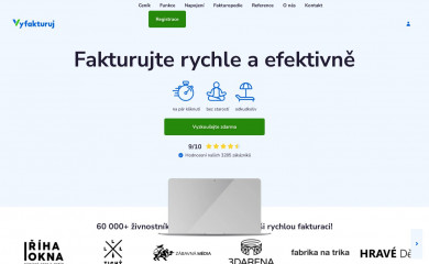 vyfakturuj.cz screenshot
