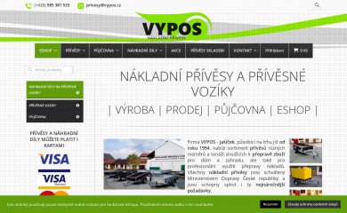 vypos.cz screenshot
