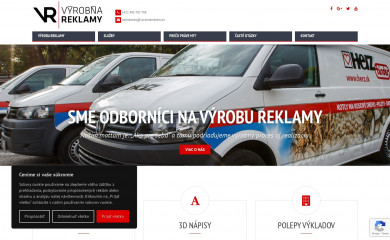 vyrobnareklamy.sk screenshot
