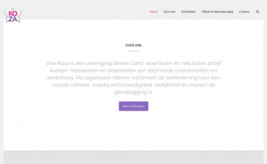 vzwkoza.be screenshot