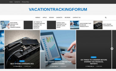vacationtrackingforum.com screenshot