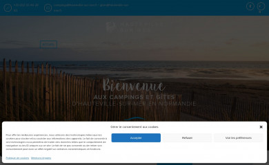 vacances-hauteville-sur-mer.fr screenshot