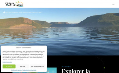 vacanceshaute-gaspesie.com screenshot
