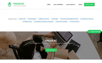 vagas.sc screenshot