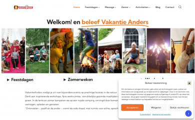 vakantieanders.nl screenshot
