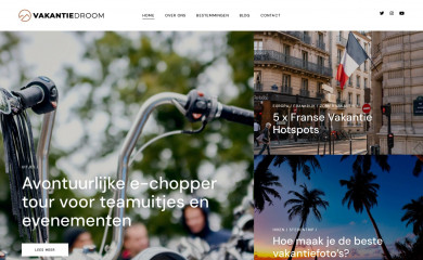vakantiedroom.nl screenshot