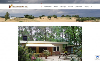 vakantiehuisdeeik.nl screenshot