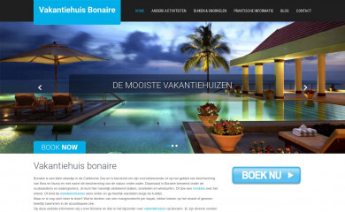 vakantiehuis-bonaire.nl screenshot