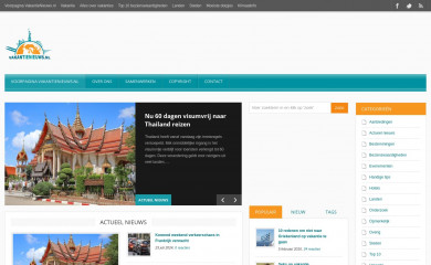 vakantienieuws.nl screenshot