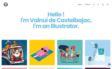 vainuidecastelbajac.com screenshot