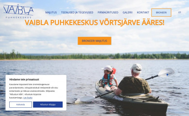 vaiblapuhkekeskus.ee screenshot