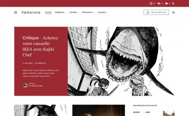 vaikarona.com screenshot