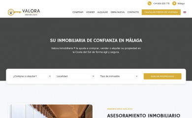 valorainmobiliaria.com screenshot