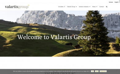 valartisgroup.ch screenshot