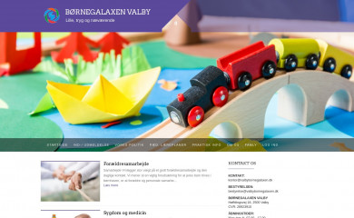 valbybornegalaxen.dk screenshot