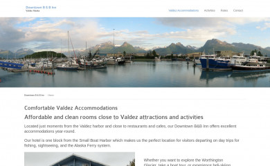 valdezdowntowninn.com screenshot