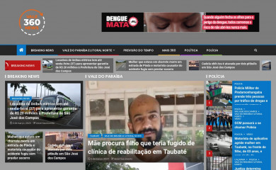 vale360news.com.br screenshot
