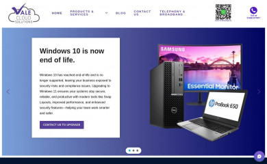 valecloud.co.uk screenshot
