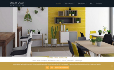 valeriepinondecoration.com screenshot