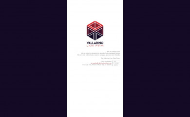 vallarinolawfirm.com screenshot