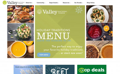 http://valleynaturalfoods.com screenshot