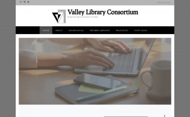 valleylibrary.org screenshot