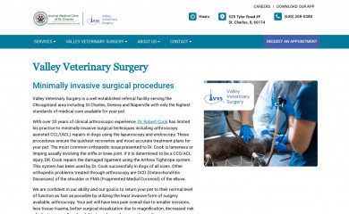 valleyveterinarysurgery.com screenshot